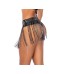 Glam Fringe Belt - Os - Black