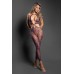 Set Me Free Footless Open Crotch Bodystocking - Os - Dark Purple