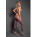 Set Me Free Footless Open Crotch Bodystocking - Os - Dark Purple