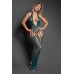 Unravel Me Crotchless Teddy Bodystocking - Os - Dark Teal