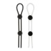 Cloud 9 Pro Sensual XL Cock Ring 2-Pack - Black/white