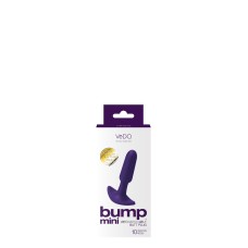 Bump Mini Rechargeable Anal Plug - Purple