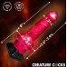 Hell Hound Inflatable Silicone Dildo - Red