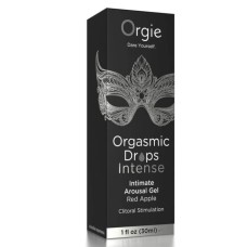 Orgasmic Drops 1oz Intimate Arousal Gel Red Apple