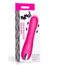 Thrusting Silicone Dildo - Pink