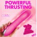 Thrusting Silicone Dildo - Pink