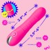 Thrusting Silicone Dildo - Pink