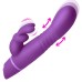 Thrusting Silicone Rabbit Vibrator - Purple