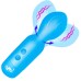 18x Vibrating Silicone Mini Wand - Blue