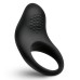 Vibrating Silicone Cock Ring - Black