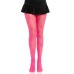 Star Net Tights - Os - Neon Pink