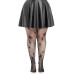 Star Net Tights - 1x 2x - Black