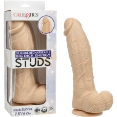 Silicone Rechargeable Big Dick Energy Studs - Ivory