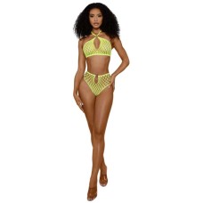 Situation Net 2-Piece Set - Os - Neon Yellow