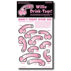 Willie Drink Tags