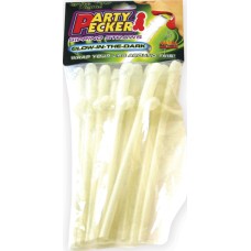 Party Pecker Sipping Straws 10 Pc Bag - Glow in the Dark Party Pecker Sipping Straws 10 Pc Bag - Glow in the Dark