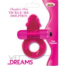 Purrfect Pet Tickle Me Dolphin - Magenta