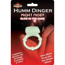 Humm Dinger Night Rider Glow-in-the-Dark Vibrating Penis Ring - Each Humm Dinger Night Rider Glow-in-the-Dark Vibrating Penis Ring - Each