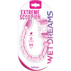 Super Xtreme Vibe Scorpion With Dual Stinger Anal Vibe - Magenta Super Xtreme Vibe Scorpion With Dual Stinger Anal Vibe - Magenta