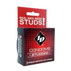 ID Studded Condoms - 3 Pack ID Studded Condoms - 3 Pack