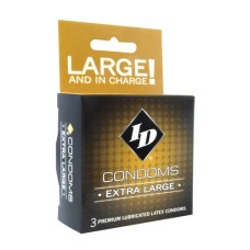 ID Extra Large Condoms - 3 Pack ID Extra Large Condoms - 3 Pack
