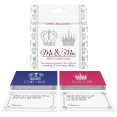 Mr. and Mrs. Trivia Card Game Mr. and Mrs. Trivia Card Game