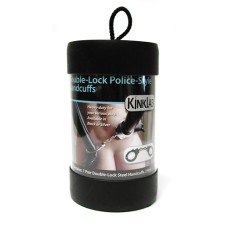 Double-Lock Police-Style Handcuffs Black Double-Lock Police-Style Handcuffs Black