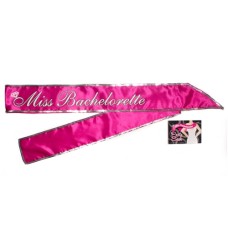 Miss Bachelorette Sash - Hot Pink