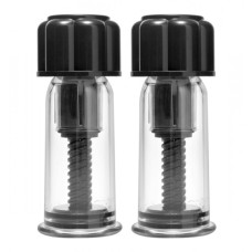 Maxxx Powerful Nipple Suckers - Black Maxxx Powerful Nipple Suckers - Black