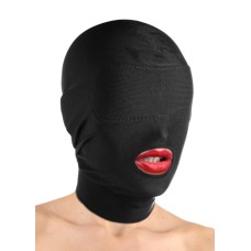 Spandex Hood With Padded Eyes and Open Mouth Spandex Hood With Padded Eyes and Open Mouth