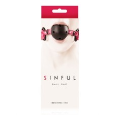 Sinful Ball Gag - Pink Sinful Ball Gag - Pink