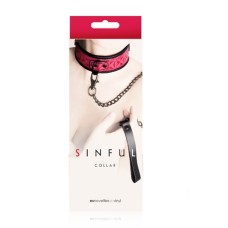 Sinful Collar - Pink Sinful Collar - Pink