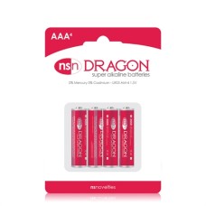 Dragon - Alkaline Batteries - AAA - 4 Pack Dragon - Alkaline Batteries - AAA - 4 Pack