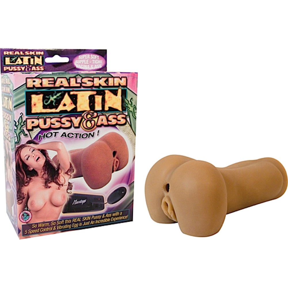 Real Skin Latin Pussy and Ass