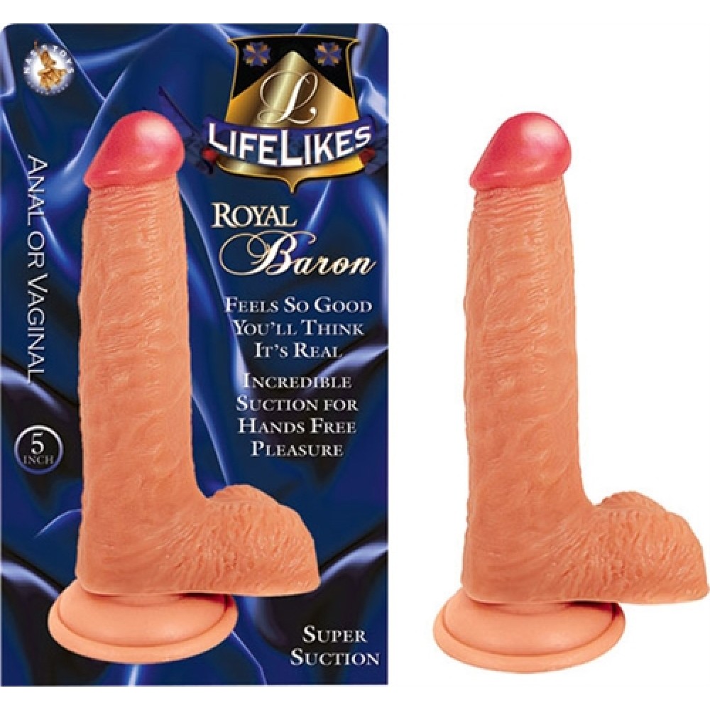 Lifelike Flesh Royal Baron 5 Inch
