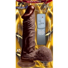 Lifelike Vibrating Black King 9" Lifelike Vibrating Black King 9"