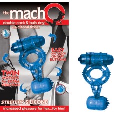 The Macho Double Blue - Cock and Balls The Macho Double Blue - Cock and Balls