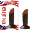 Afro American Whoppers 4" - Brown