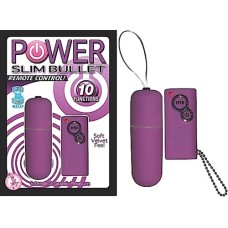 Power Slim Bullet Remote Control - Purple
