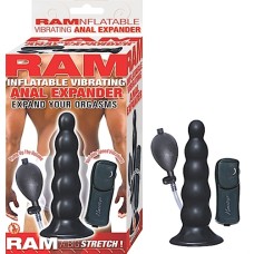 Ram Inflatable Vibrating Anal Expander - Black Ram Inflatable Vibrating Anal Expander - Black