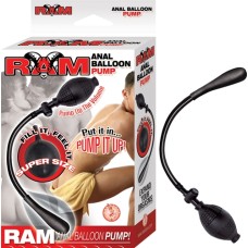 Ram Anal Balloon Pump - Black Ram Anal Balloon Pump - Black