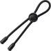 Mack Tuff Adjustable Silicone Cock Tie - Black
