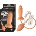Maxx Men Inflatable Vibrating Pleaser Plug - Flesh