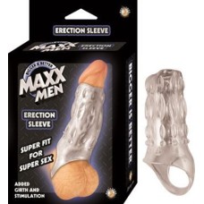 Maxx Men Erection Sleeve - Clear Maxx Men Erection Sleeve - Clear