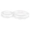Ofinity Double Ring - Clear