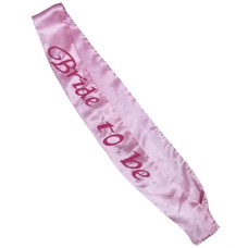 Bride-to-Be Flashing Sash - Pink
