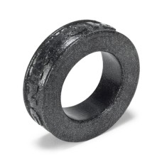 Pig-Ring Comfort Cockring - Smoke Metal
