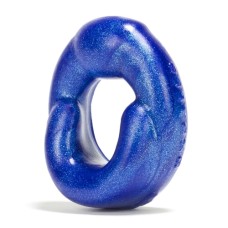 Grip Cockring Fat Padded U-Shaped Cockring - Blue Balls