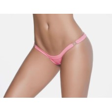 Wet Low v Clip on Thong - Small/medium - Wet Pink