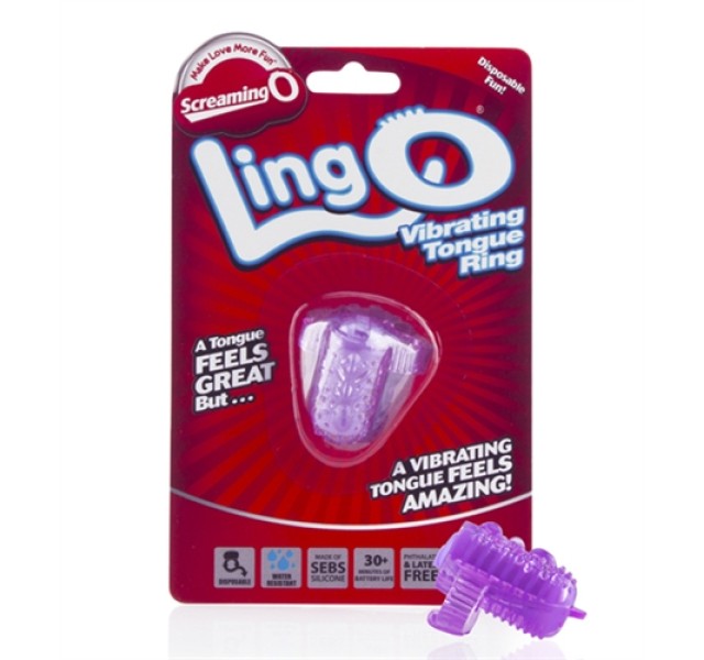 The Ling-O Vibrating Tongue Ring - Each